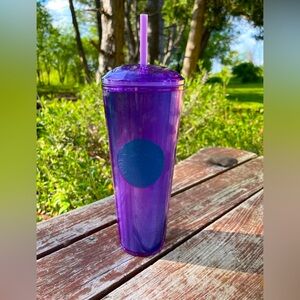 Purple Wisteria Starbucks Cold Cup 24 Ounces